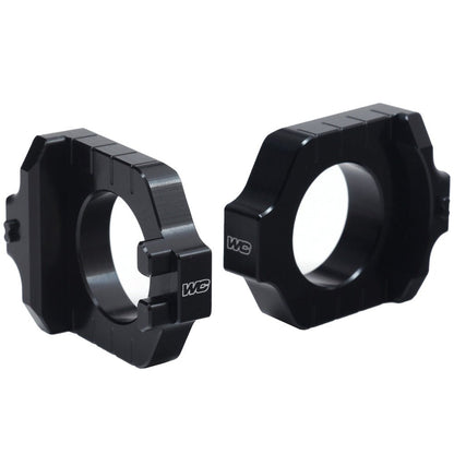 WORKS CONNECTION AXLE BLOCK KIT ELITE KAWASAKI/SUZUKI KX125 03 - 05, KX250 03 - 07, KX250F 04 - 25, KX450F 06 - 25, RMZ 250/450 04 - 25 - ACE Race Shop