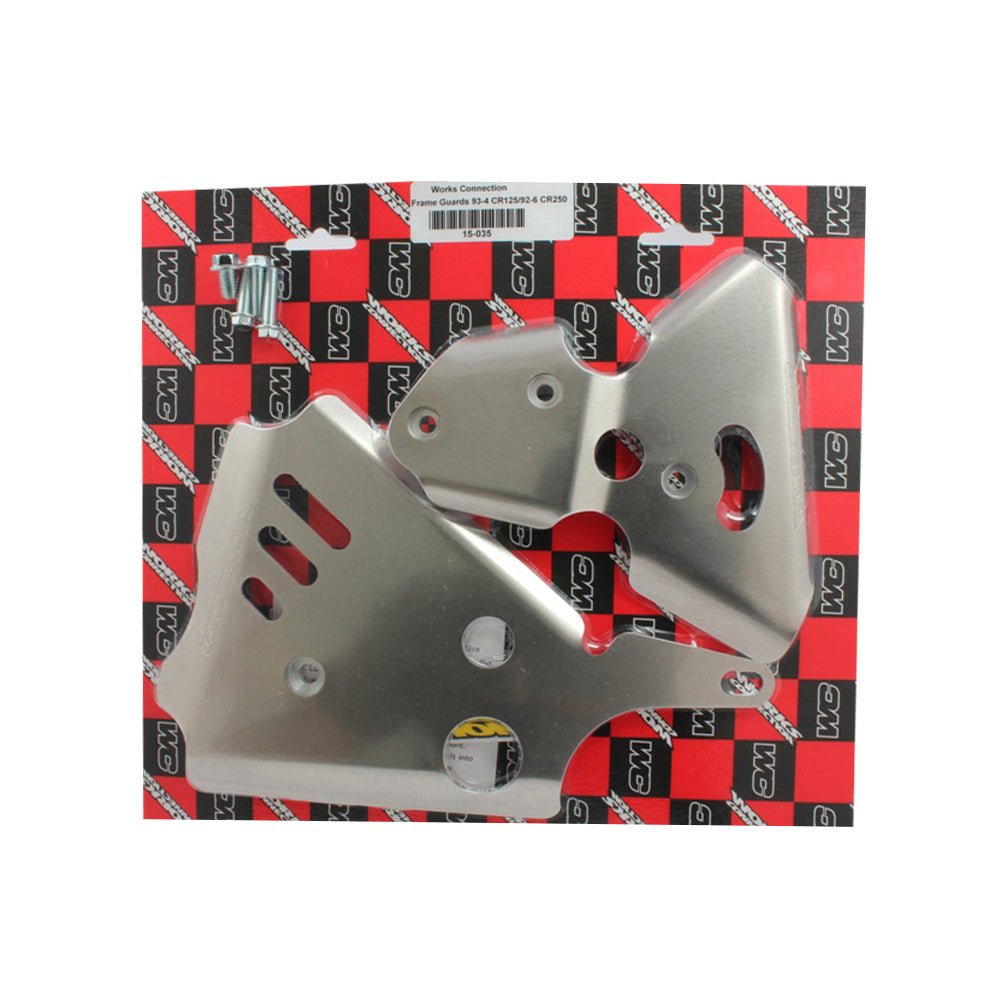 WORKS CONNECTION FRAME GUARDS HONDA CR125 93 - 94, CR250 92 - 96 - ACE Race Shop