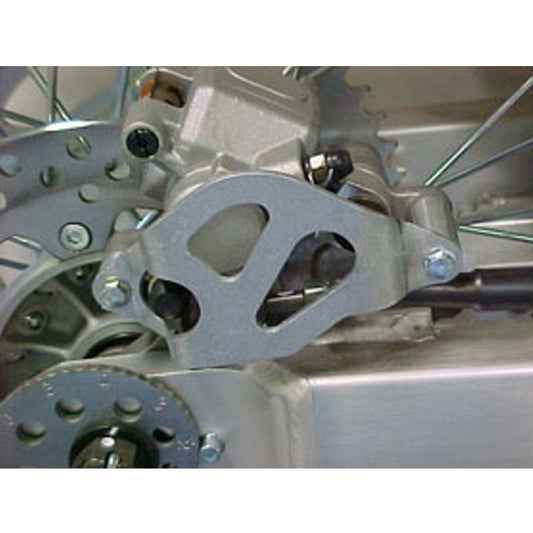 WORKS CONNECTION REAR BRAKE CALIPER GUARD HONDA/SUZUKI/KAWASAKI CR125 95 - 97, CR250 95 - 96, DRZ400 00 - 08, RM125/250 96 - 00, KLX400 03 - 04 - ACE Race Shop