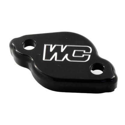 WORKS CONNECTION REAR BRAKE MASTERCYLINDER COVER YAM/FAN/BET/TM/GAS/KAW YZ/YZF/WRF 03 - 25, RR10 - 25, EN/MX 05 - 25, EC/XC 18 - 20, KX250F/XC 2025, KX450F/XC 24 - 25 - ACE Race Shop