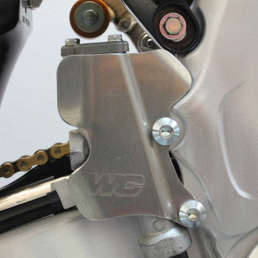 WORKS CONNECTION REAR MASTER CYLINDER GUARD YAMAHA YZ250F 19 - 23, YZ250FX 20 - 25, YZ450F 20 - 22, YZ450FX 19 - 25, WRF250 20 - 25, WRF450 19 - 25 - ACE Race Shop