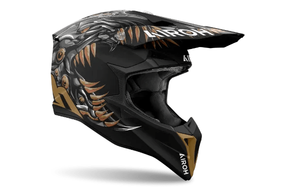 Wraaap Cyborg Matt MX Helmet - ACE Race Shop