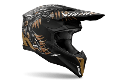 Wraaap Cyborg Matt MX Helmet - ACE Race Shop
