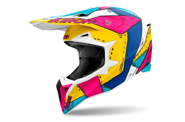 Wraaap Paint Matt MX Helmet - ACE Race Shop